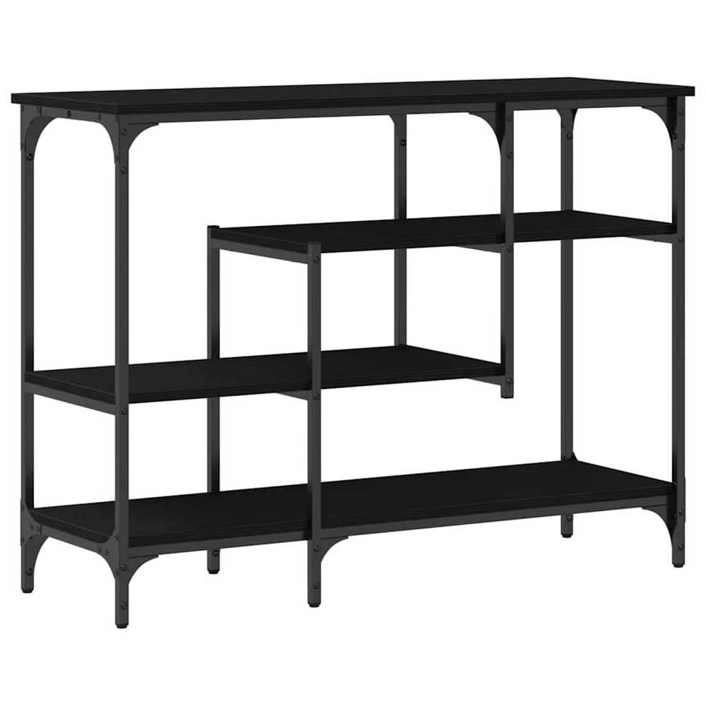 Konsolinis stalas juoda ąžuolo 100 x 35 x 75 cm