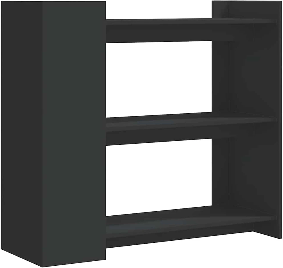 Konsolinis staliukas, juodas, 100x35x90cm, apdirbta mediena