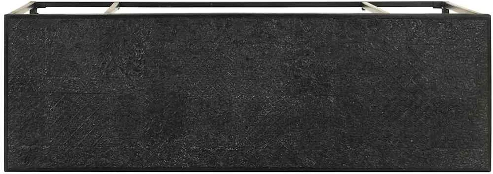 Konsolinis staliukas, juodas, 110x35x76cm, akacija ir mango