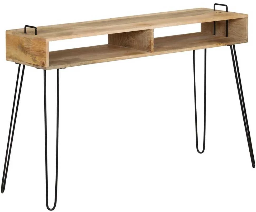 Konsolinis staliukas, mango medienos masyvas, 115x35x76cm
