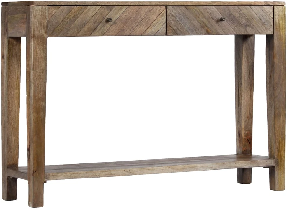Konsolinis staliukas, mango medienos masyvas, 118x30x80cm