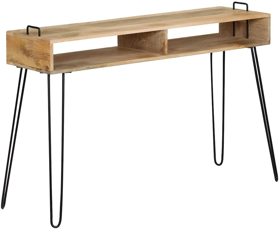 Konsolinis staliukas, mango medienos masyvas, 115x35x76cm