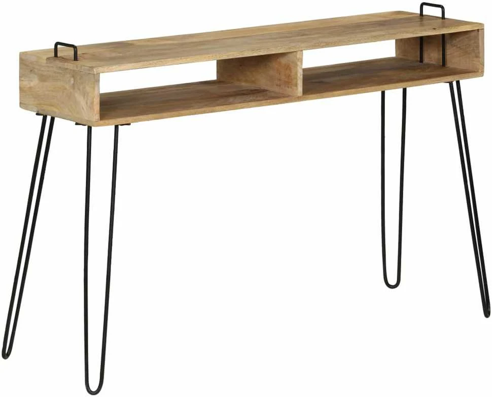 Konsolinis staliukas, mango medienos masyvas, 115x35x76cm