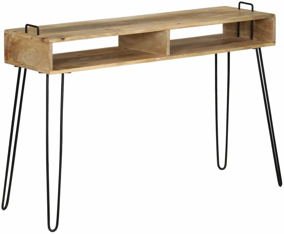Konsolinis staliukas, mango medienos masyvas, 115x35x76cm