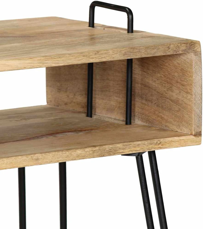 Konsolinis staliukas, mango medienos masyvas, 115x35x76cm