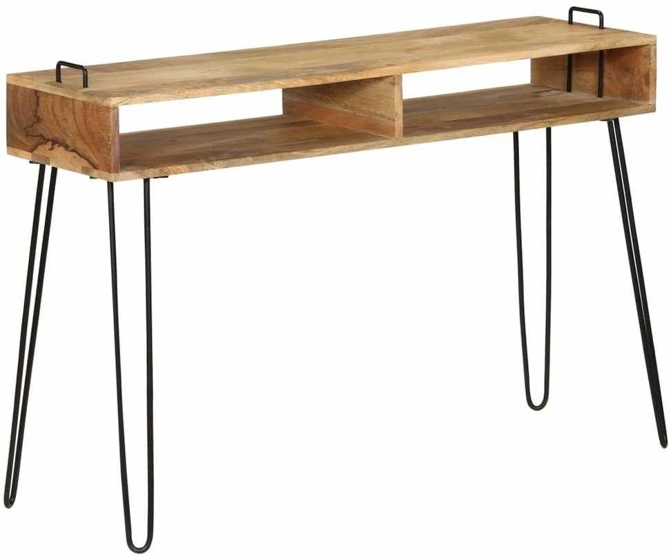 Konsolinis staliukas, mango medienos masyvas, 115x35x76cm