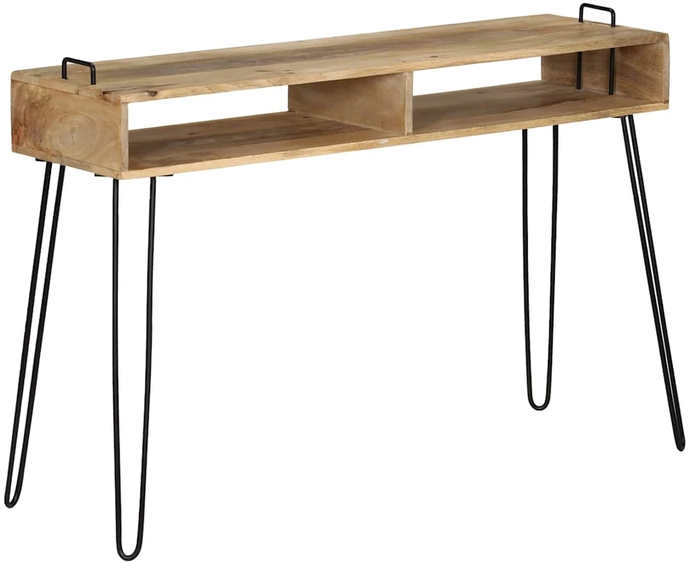 Konsolinis staliukas, mango medienos masyvas, 115x35x76cm