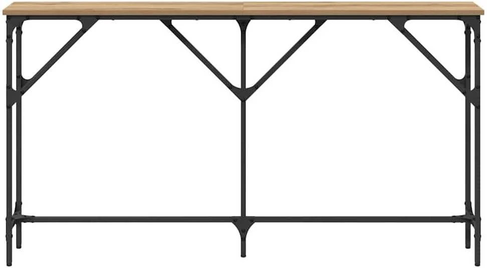 Konsolinis stalas artisano ąžuolo 140 x 23 x 75 cm