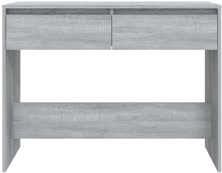Konsolinis staliukas, pilkos ąžuolo spalvos, 100x35x76,5cm, MDP