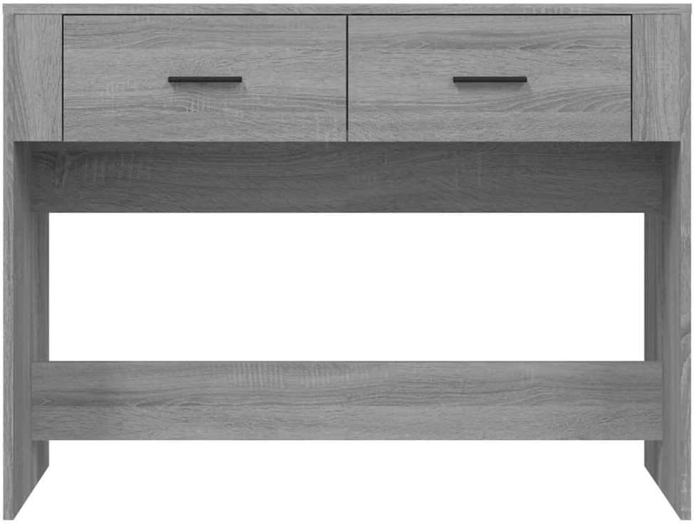 Konsolinis staliukas, pilkas ąžuolo, 100x39x75cm, mediena