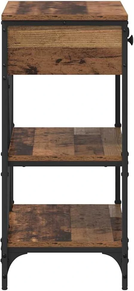 Konsolinis stalas su stalčių Ruda 75 x 34,5 x 75 cm Medis