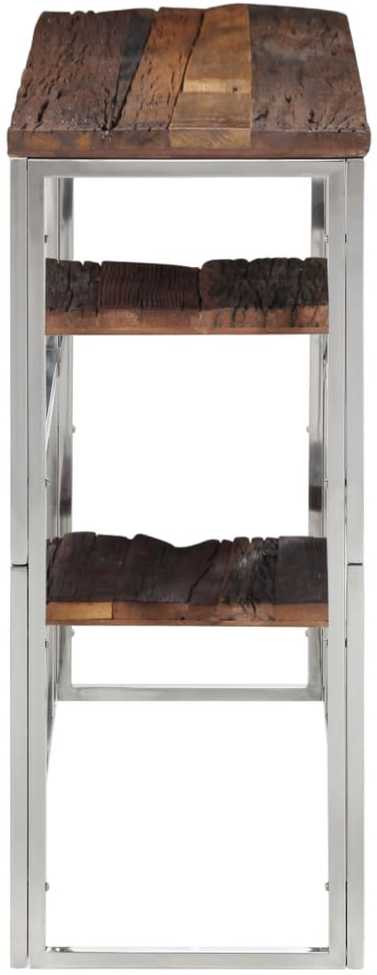 Konsolinis staliukas, sidabrinis, plienas ir pabėgių masyvas