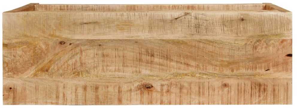 Konsolinis staliukas su 2 stalčiais, 110x35x75cm, mango masyvas