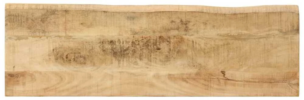 Konsolinis staliukas su gyvu kraštu, 105x33x76cm, mango mediena
