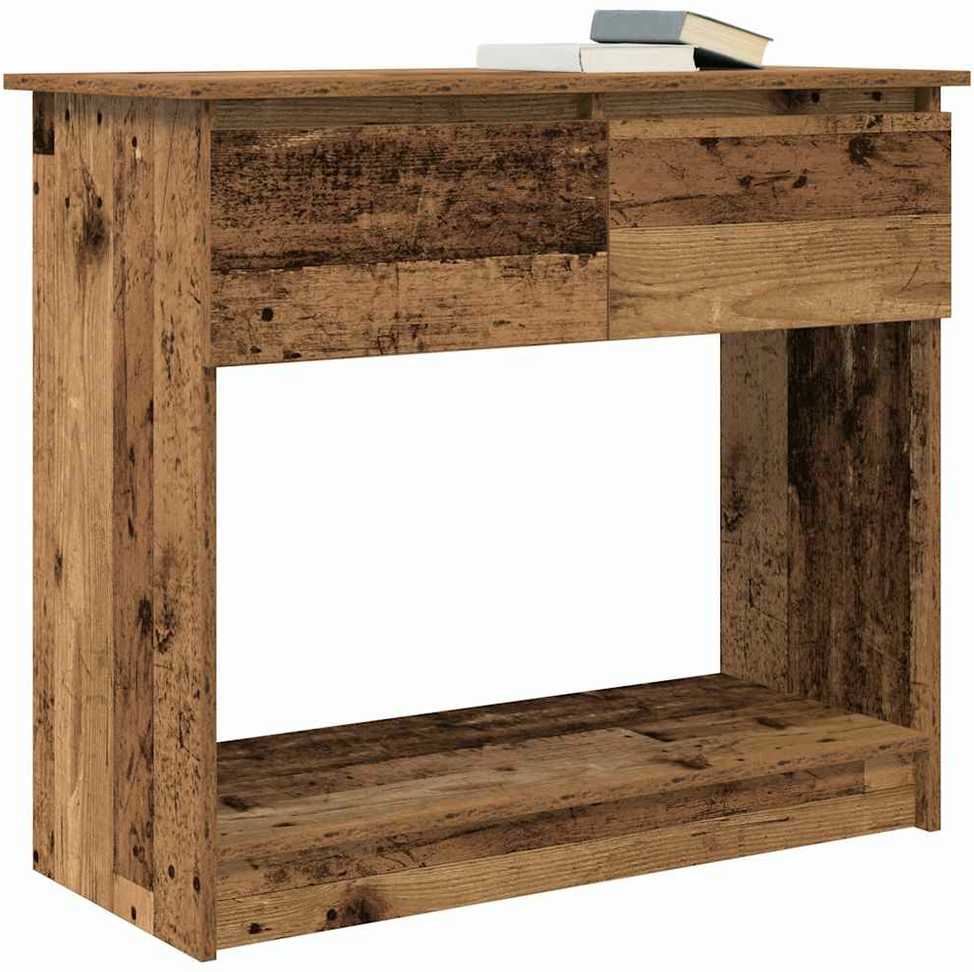 konsolinis staliukas su stalčiais, 85,5x38,5x74,5 cm