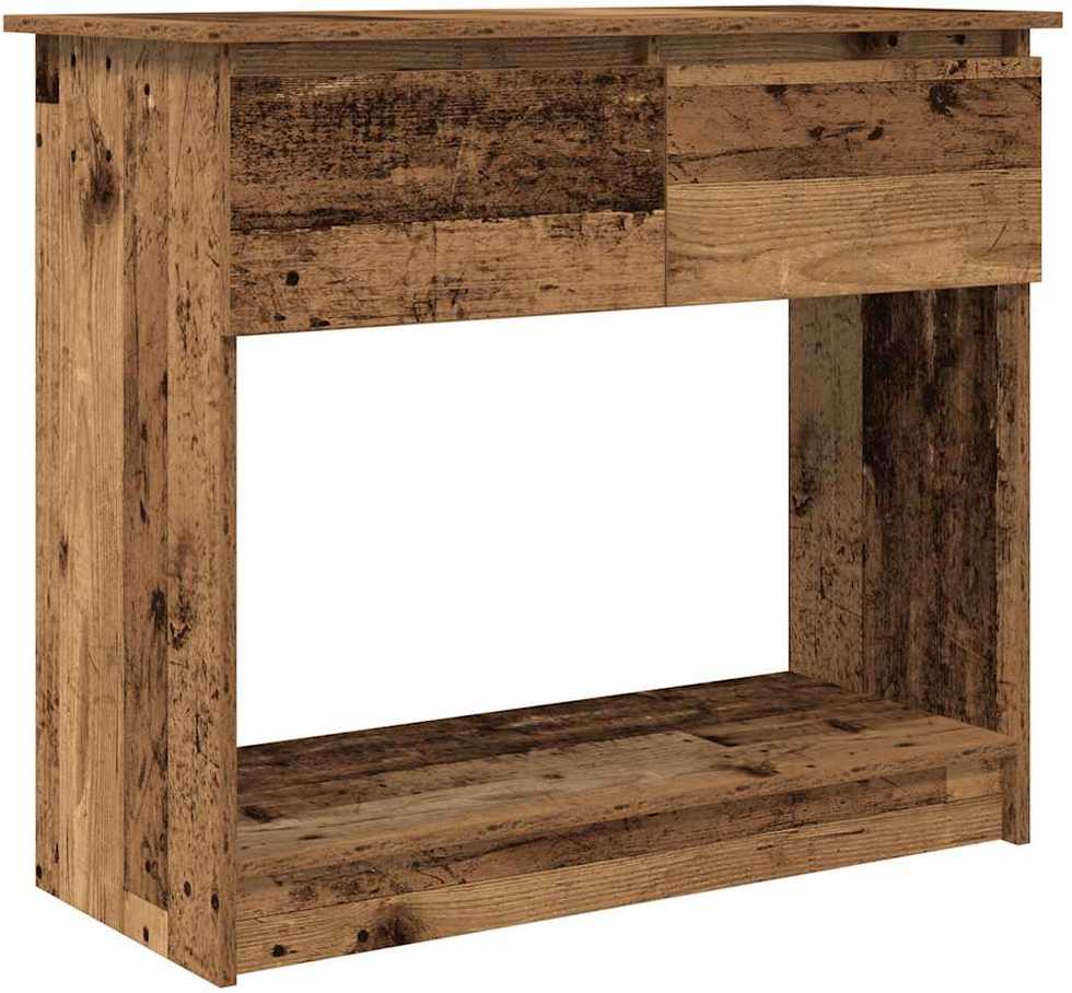 konsolinis staliukas su stalčiais, 85,5x38,5x74,5 cm