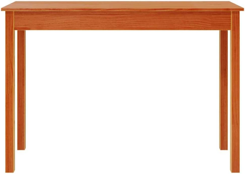 Konsolinis staliukas, vaško rudas, 110x40x75cm, pušies masyvas