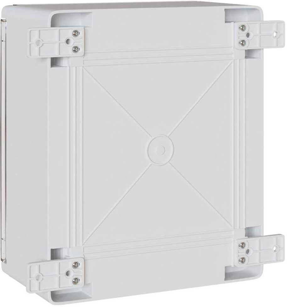 Control Cabinet Pilka 37 x 16,5 x 35 cm ABS plastikas