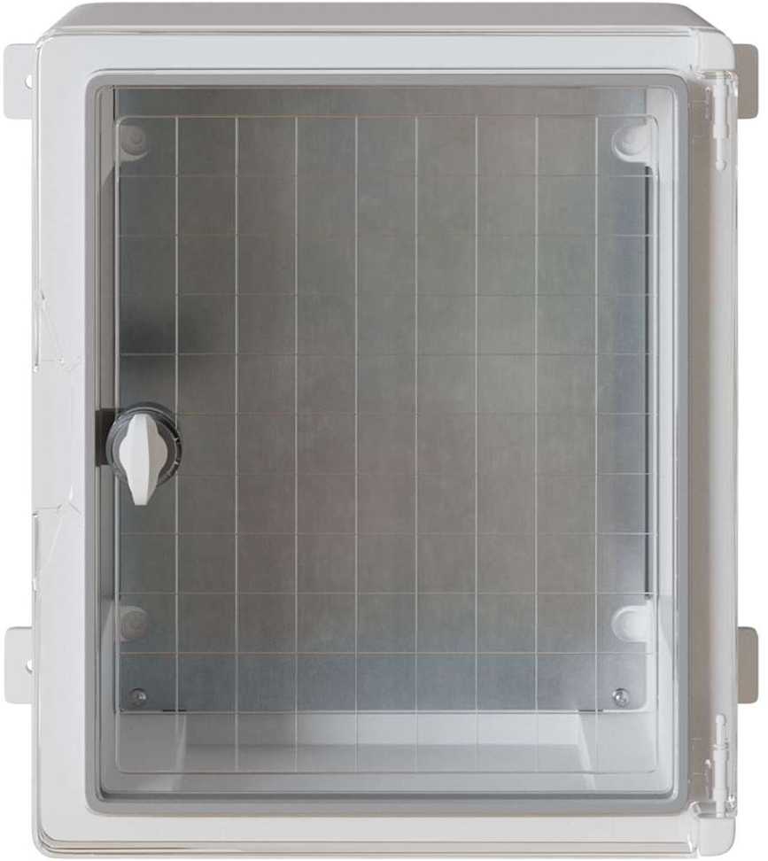 Control Cabinet Pilka 37 x 16,5 x 35 cm ABS plastikas