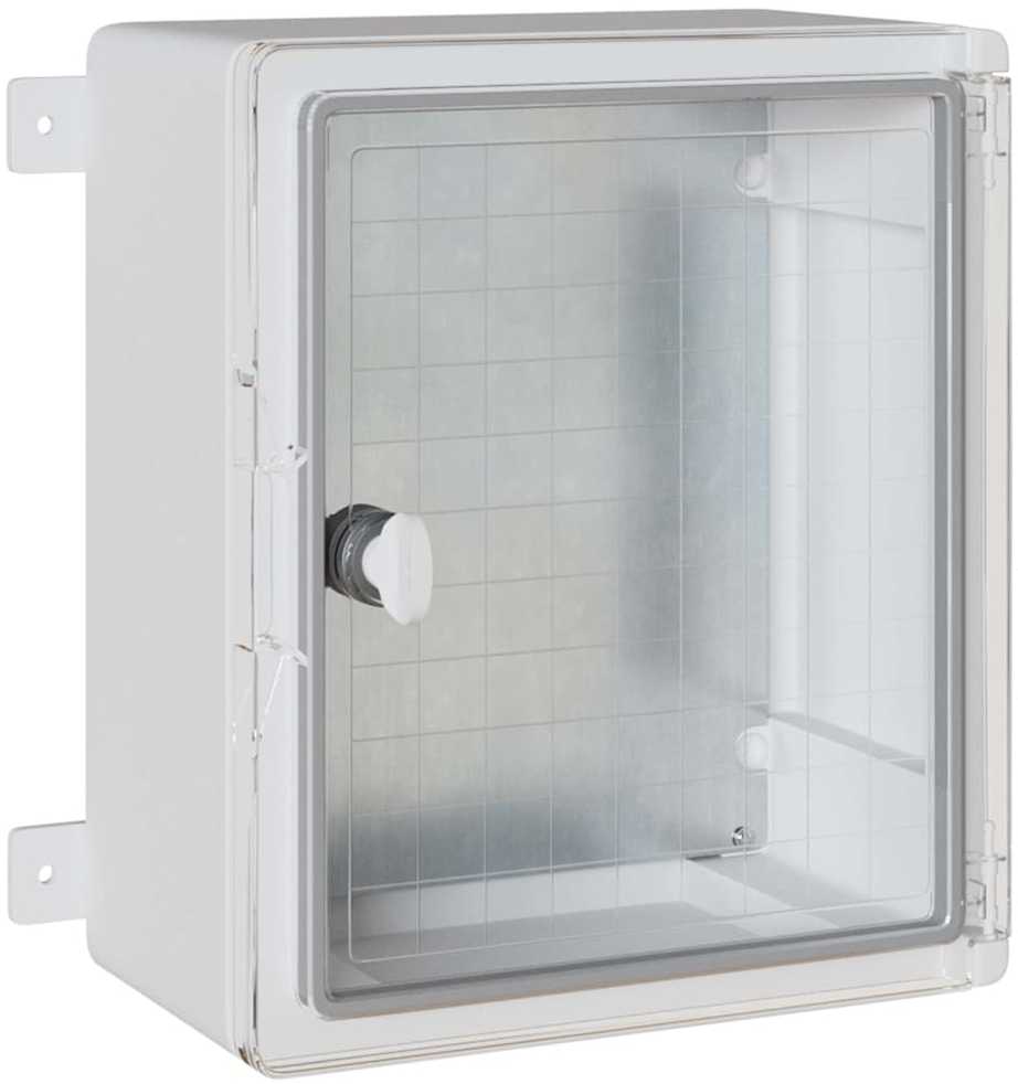 Control Cabinet Pilka 37 x 16,5 x 35 cm ABS plastikas