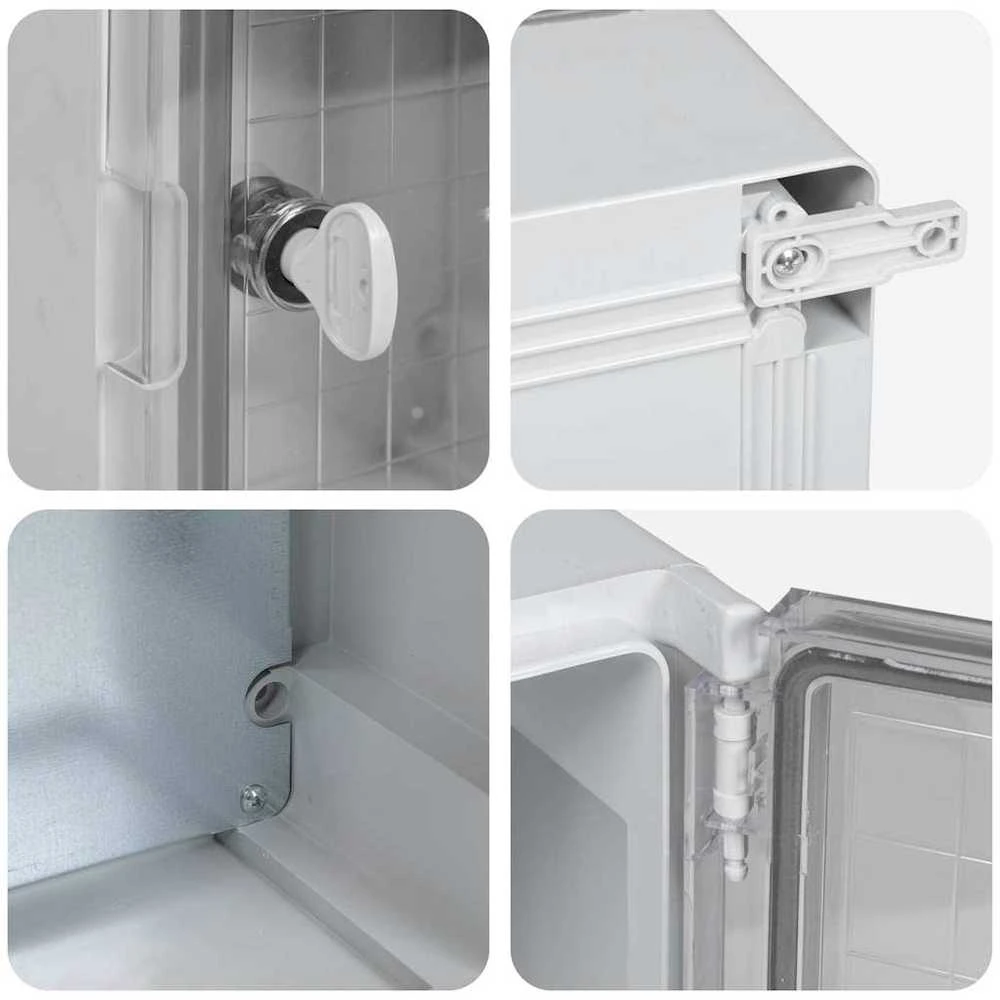 Control Cabinet Pilka 28 x 13 x 28 cm ABS plastikas