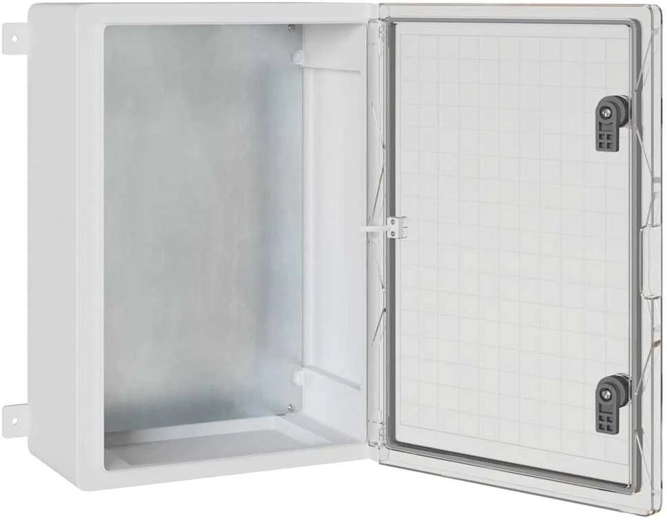 Control Cabinet Pilka 42 x 19,5 x 50 cm ABS plastikas
