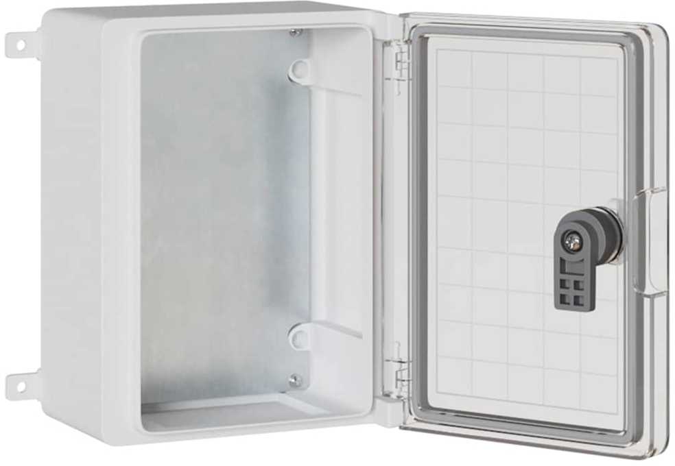 Control Cabinet Pilka 25 x 13 x 24 cm ABS plastikas