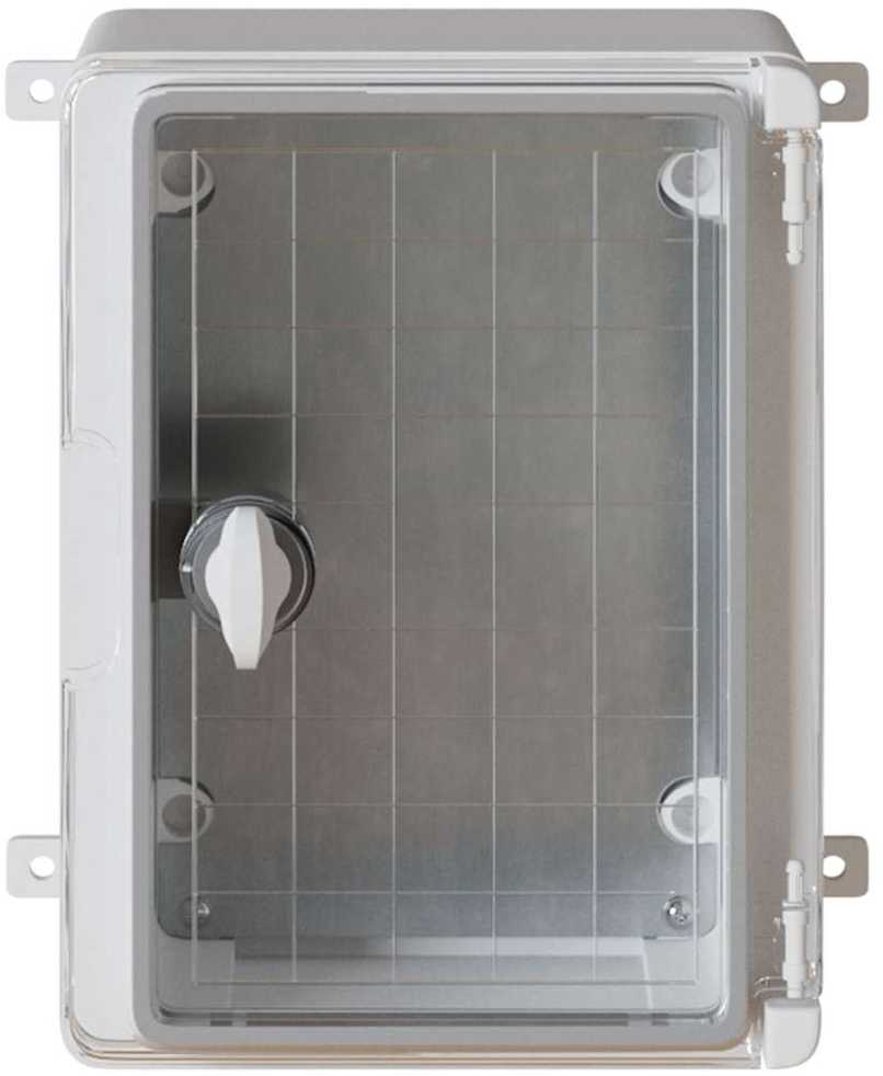 Control Cabinet Pilka 25 x 13 x 24 cm ABS plastikas
