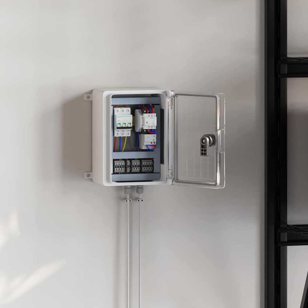 Control Cabinet Pilka 25 x 13 x 24 cm ABS plastikas