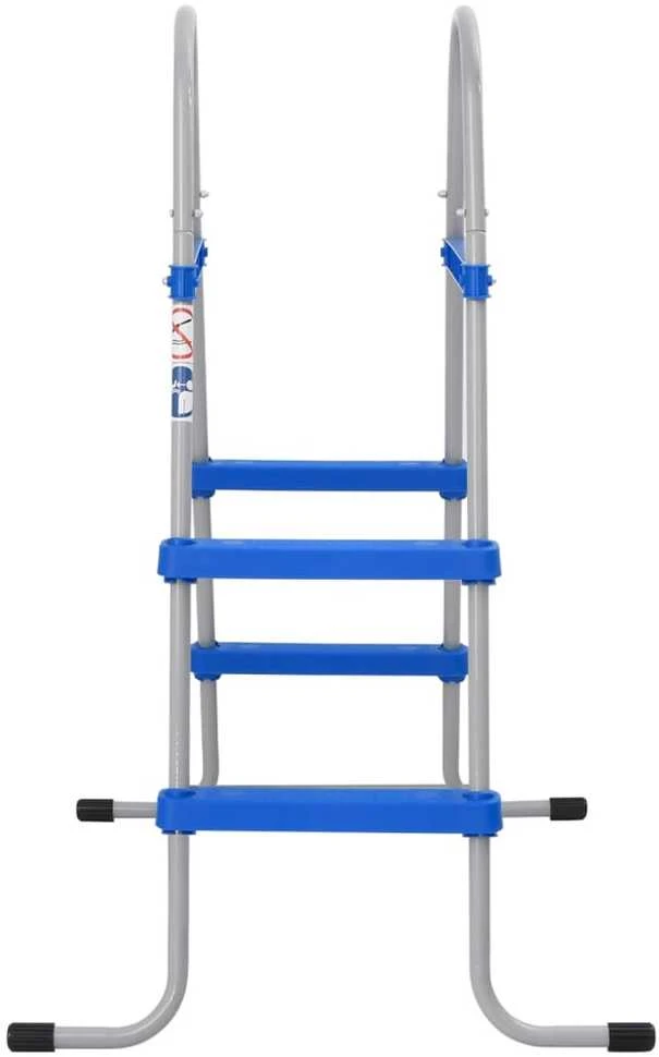 Kopetėlės antžeminiam baseinui, 84cm, plienas ir plastikas