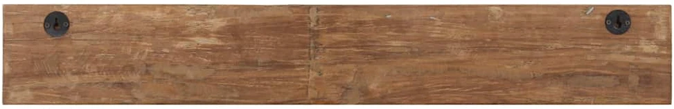 Koridoriaus kabykla su 5 kabliukais, 100x2,5x15cm, mediena