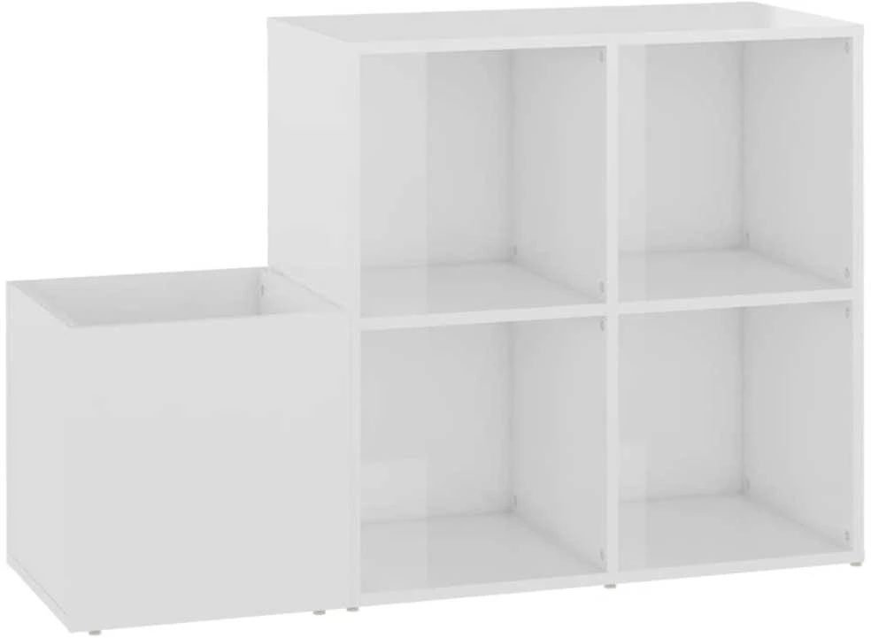 Koridoriaus spintelė batams, balta, 105x35,5x70cm, mediena
