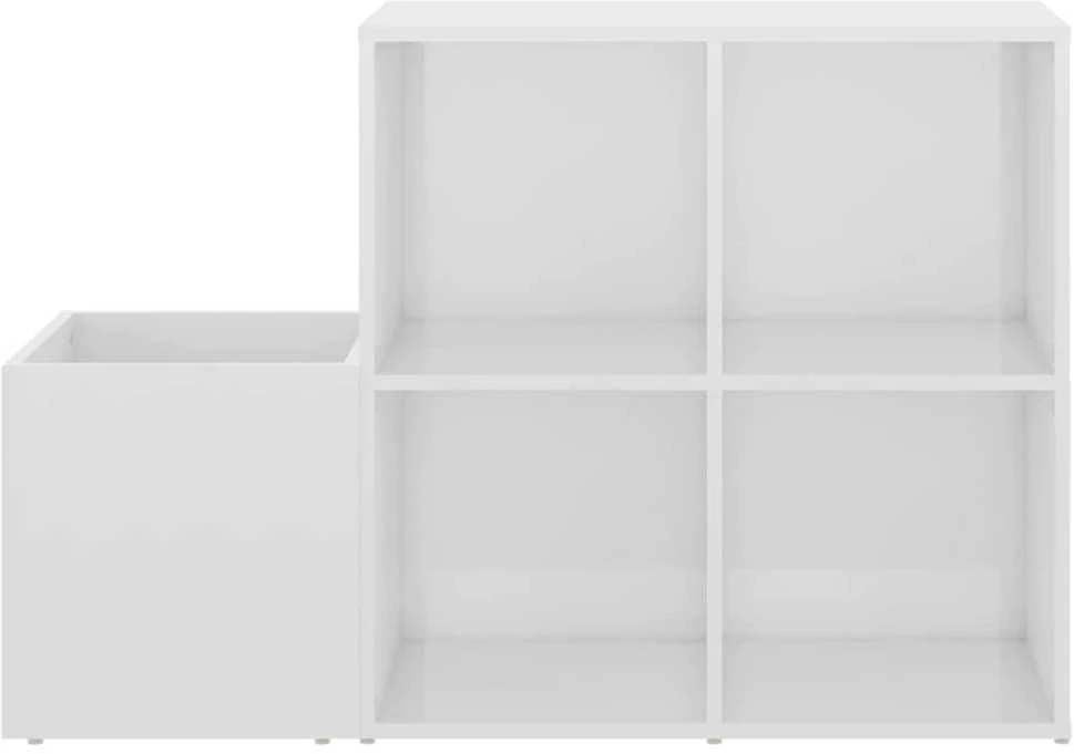 Koridoriaus spintelė batams, balta, 105x35,5x70cm, mediena