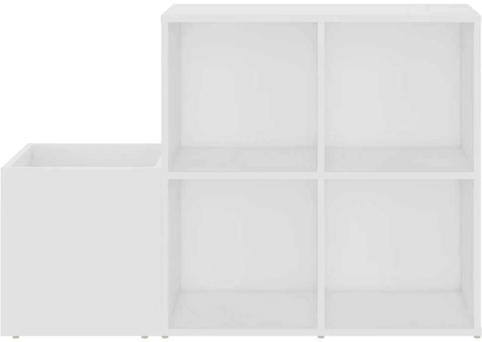 Koridoriaus spintelė batams, balta, 105x35,5x70cm, mediena