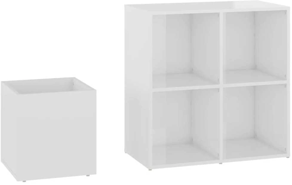 Koridoriaus spintelė batams, balta, 105x35,5x70cm, mediena