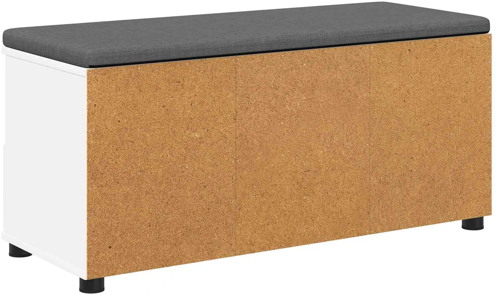 Koridoriaus suolas Baltas 100 x 38 x 46 cm