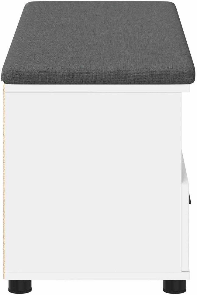 Koridoriaus suolas Baltas 100 x 38 x 46 cm