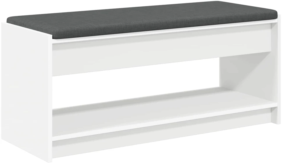 Koridoriaus suolas Baltas 103 x 38 x 45 cm