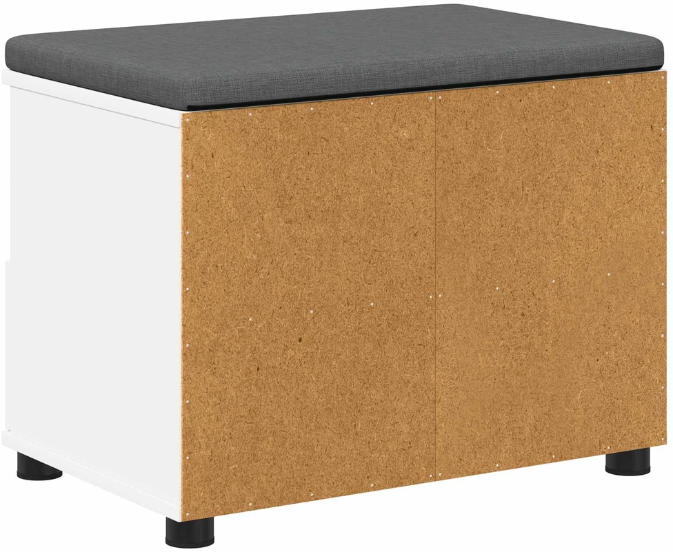 Koridoriaus suolas Baltas 60 x 38 x 46 cm