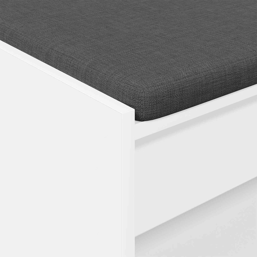 Koridoriaus suolas Baltas 63 x 38 x 45 cm