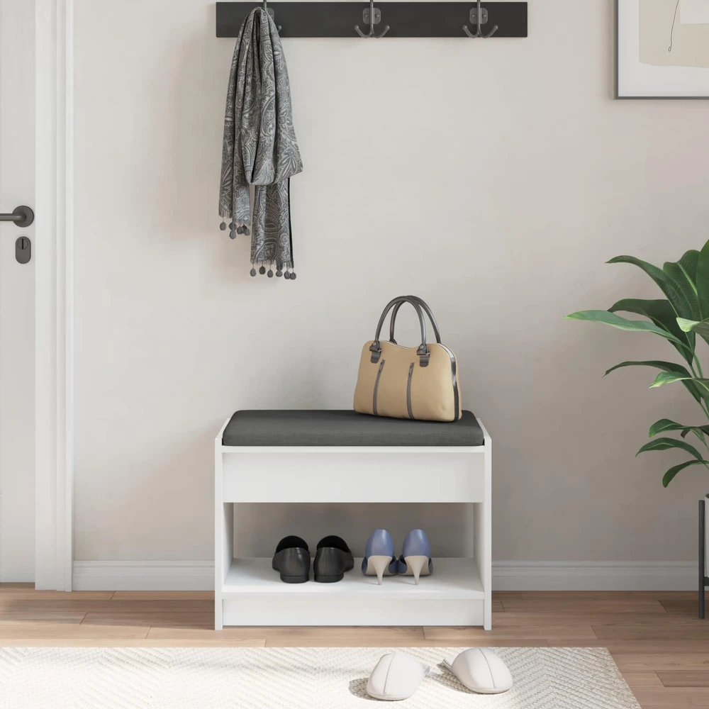 Koridoriaus suolas Baltas 63 x 38 x 45 cm