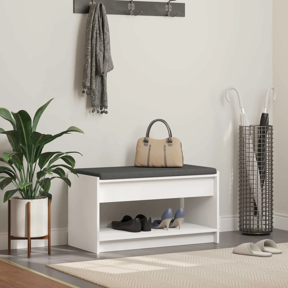 Koridoriaus suolas Baltas 83 x 38 x 45 cm