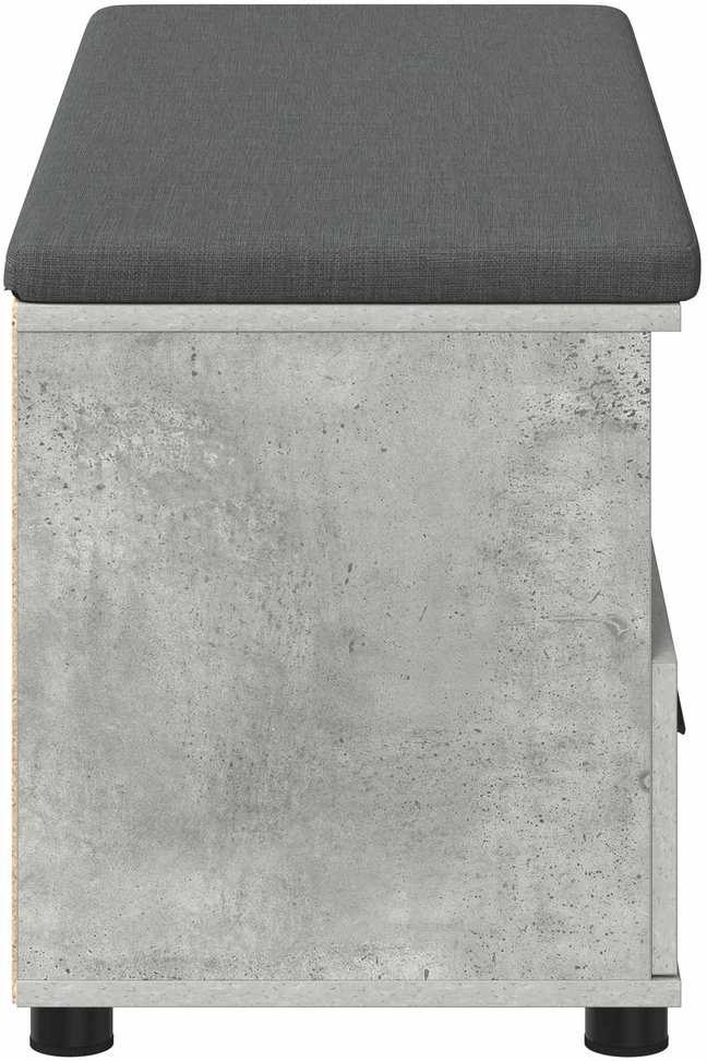 Koridoriaus suolas Betono Pilka 100 x 38 x 46 cm