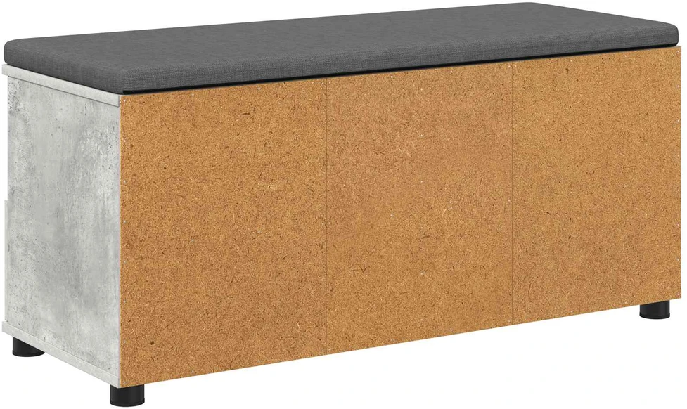 Koridoriaus suolas Betono Pilka 100 x 38 x 46 cm