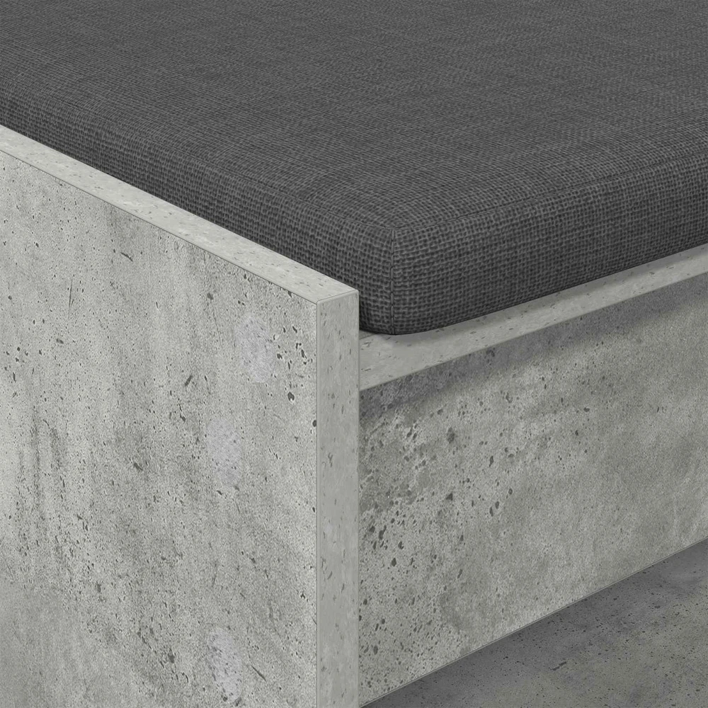 Koridoriaus suolas Betono Pilka 103 x 38 x 45 cm