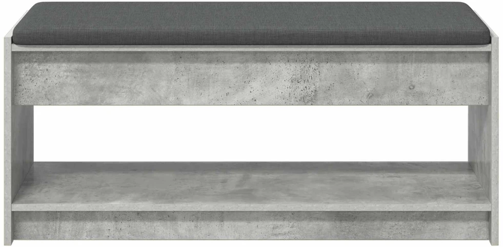 Koridoriaus suolas Betono Pilka 103 x 38 x 45 cm