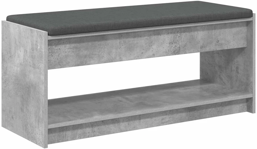 Koridoriaus suolas Betono Pilka 103 x 38 x 45 cm