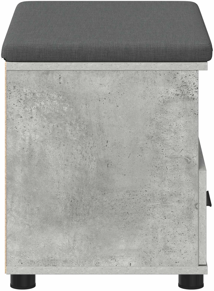 Koridoriaus suolas Betono Pilka 60 x 38 x 46 cm