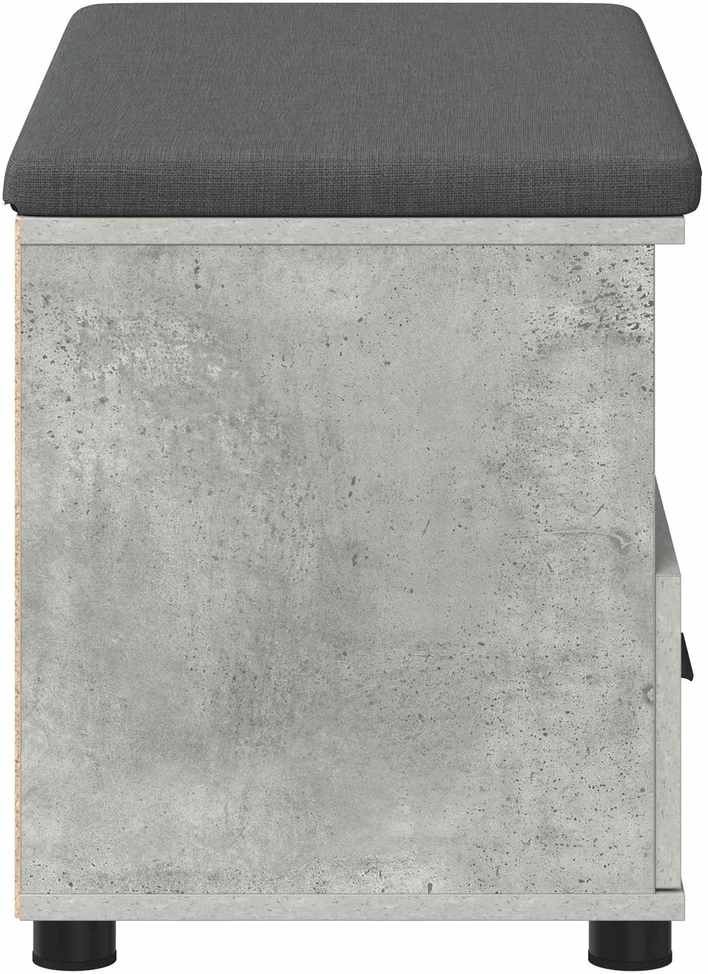 Koridoriaus suolas Betono Pilka 80 x 38 x 46 cm