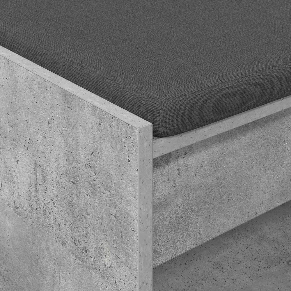Koridoriaus suolas Betono Pilka 83 x 38 x 45 cm